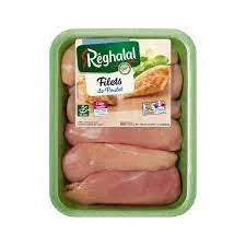 Reghalal Filets de Poulet Jaune Halal ~ 850 g
