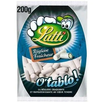 Lutti O Tablo Freshness Licorice 200g