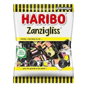 Haribo Zanzigliss Reglisse 300g