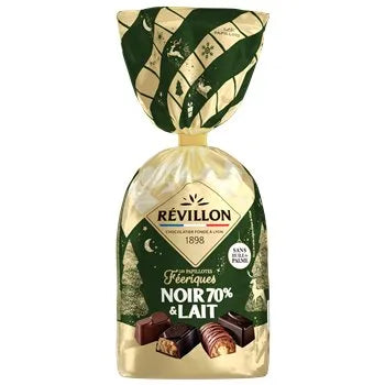 Revillon Papillottes Marshmallow Dark and Milk Chocolate 300 g