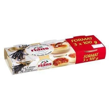 Rians Crème Brulée 3x100g