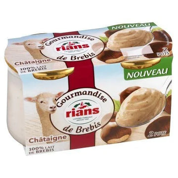 Rians Yaourt Brebis Chataigne 2x150 g