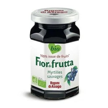 Confiture Rigoni di Asiago Myrtilles sauvages bio - 250g