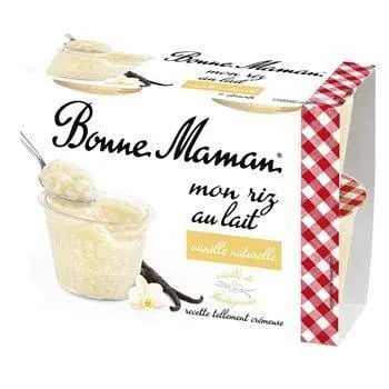 Bonne Maman Vanilla Milk Rice 4x100g