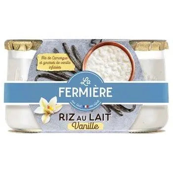 La Fermiere Vanilla Milk Rice 2x160g