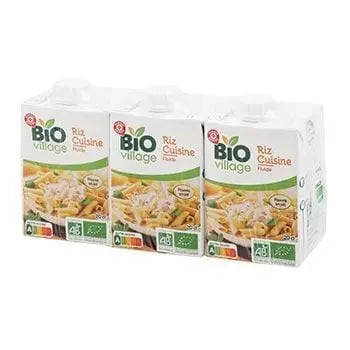 Bio Village Liquid Cooked Rice - 3x200g