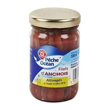 Filets d'anchois Ronde des Mers A l'huile d'olive - 105g