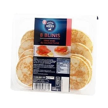 Blinis Ronde des Mers Medium x8 - 160g