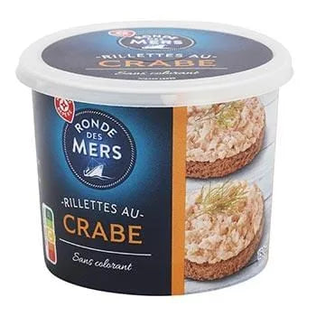 Rillettes crabe Ronde des Mers 150g