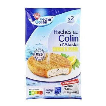Hachés au colin Ronde des Mers d'Alaska - MSC - 2x100g