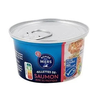 Rillettes Ronde des Mers Saumon - 125g