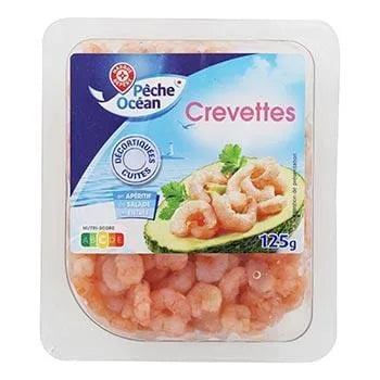 Petites crevettes roses Ronde des mers - 125g