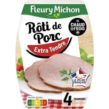 Fleury Michon Roast Pork Extra Tender (x4) 160g