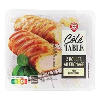 Cote Table Cheese Rolls (x2) 260g