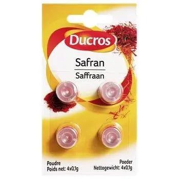 Ducros Saffron Powder 4x0.1g
