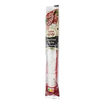 Saint Azay Saucisse Sèche 250 g French dry-cured pork sausage stick.