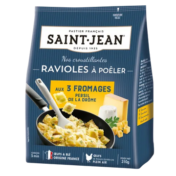 Saint Jean Ravioles 3 Fromages Persil de la Drôme 310g