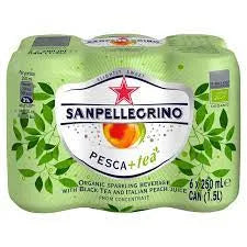 San Pellegrino The Peche Bio 6x33cl