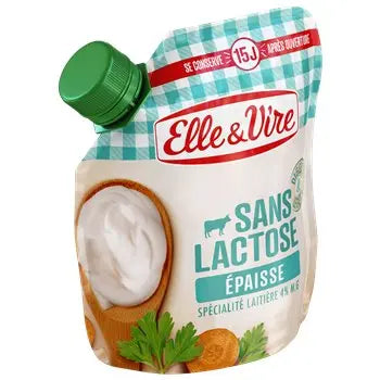 Elle et Vire Lactose Free Thick Cream 338g