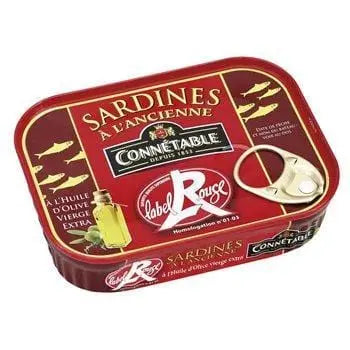 Connetable Red Label Olive Oil Sardines 115g