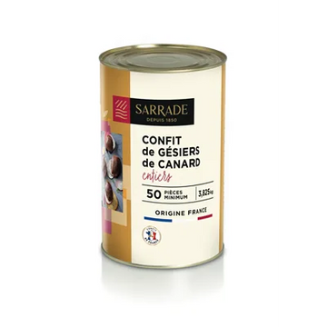 Sarrade Duck Gizzards Confit 3.8kg