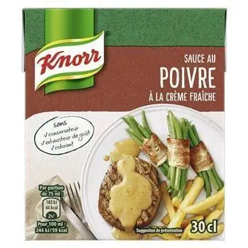 Knorr Fresh Cream Pepper Sauce 30cl