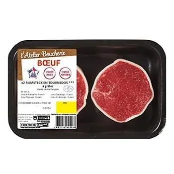 L'Atelier Rump steak in Tournedos 280g