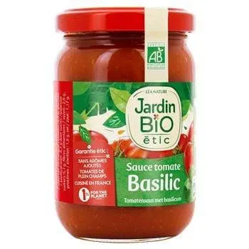 Jardin Bio Tomato Basil Sauce 200g