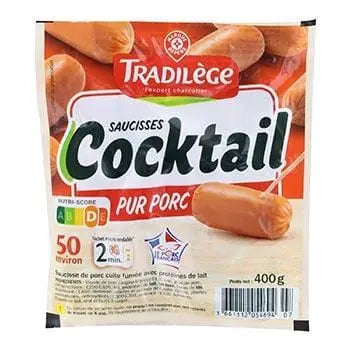 Cocktail sausages 400g