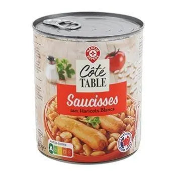 Côté Table Sausages and White Beans 840g