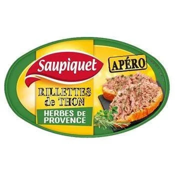 Rillette de Thon Saupiquet Aux herbes de Provence - 115g