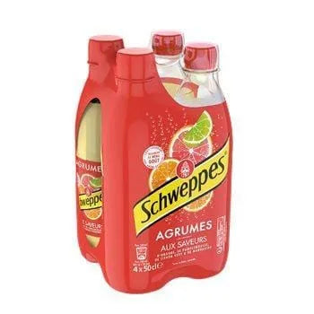 Soda Schweppes Agrum' 4x50cl