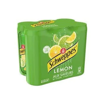 Soda Schweppes Lemon Canette - 6x33cl