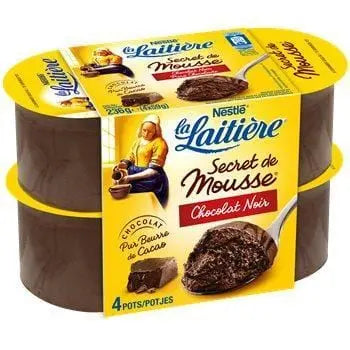 La Laitière Secret de Mousse Dark Chocolate 4x59g