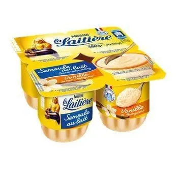 Milk Semolina with Vanilla Milk 4x115g