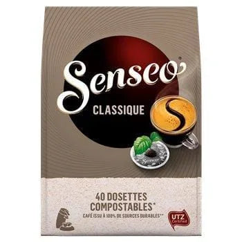 Café dosettes Senseo classique x40 dosettes - 277g