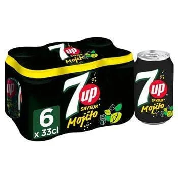 Soda Seven Up Mojito - 6x33cl