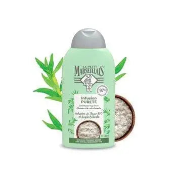 Le Petit Marseillais Organic Thyme and White Clay Infusion Shampoo 250ml
