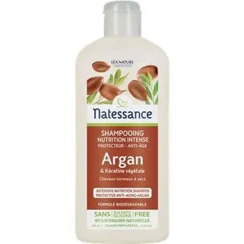 Natessance Argan Keratin Vegan Shampoo 250ml