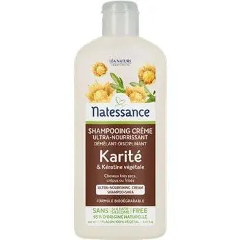 Natessance Shea Butter Shampoo 250g