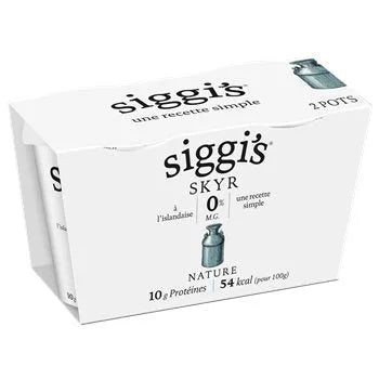 Siggi's Skyr Plain (2x140g)