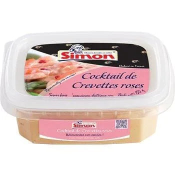 Cocktail de crevettes roses 150g