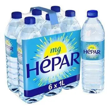 Hepar Natural Mineral Water 6x1L