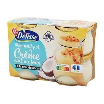 Petit Pot de Crème Noix de Coco 4x100g