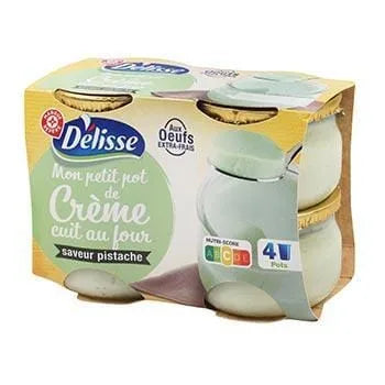 Petit Pot de Crème Pistache  4x100g