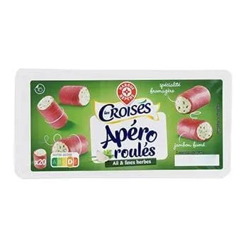 Roulés Les Croisés Jambon fumé - 100g