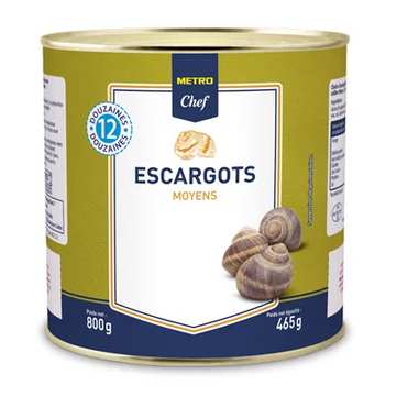 Snails Medium 800g