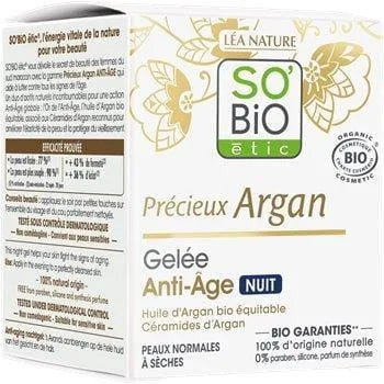 Gelée nuit anti âge So Bio Etic Argan - 40ml
