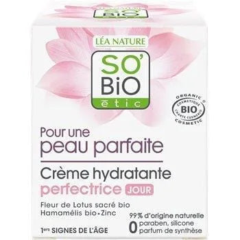 Crème perfectrice So Bio Etic Hydratante px sèches sens. 50ml