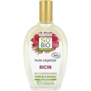 Huile végétale So'Bio Etic de ricin bio - 50ml